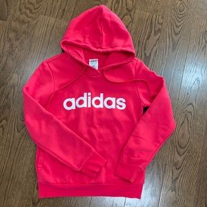 Adidas pink hoodie XS